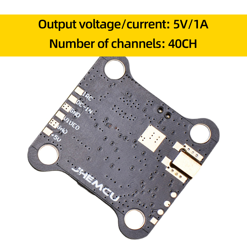 JHEMCU VTX20-600 5.8G 40CH FPV – Drone Kit Long Range recenzja i cena
