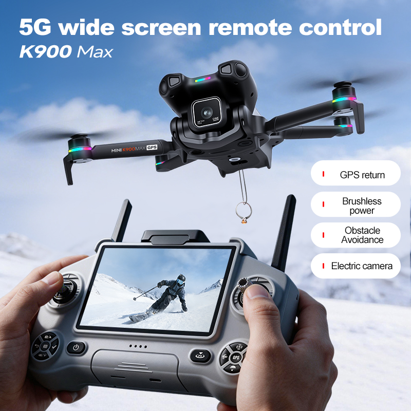 Nowy dron GPS K900 MAX z profe – Drone Kit With Camera recenzja i cena