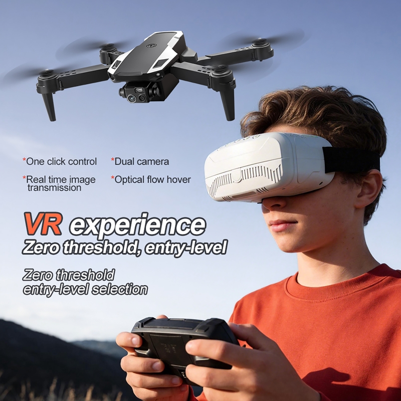 Przenośny zestaw drona z pilot – Drone Kit Beginner recenzja i cena