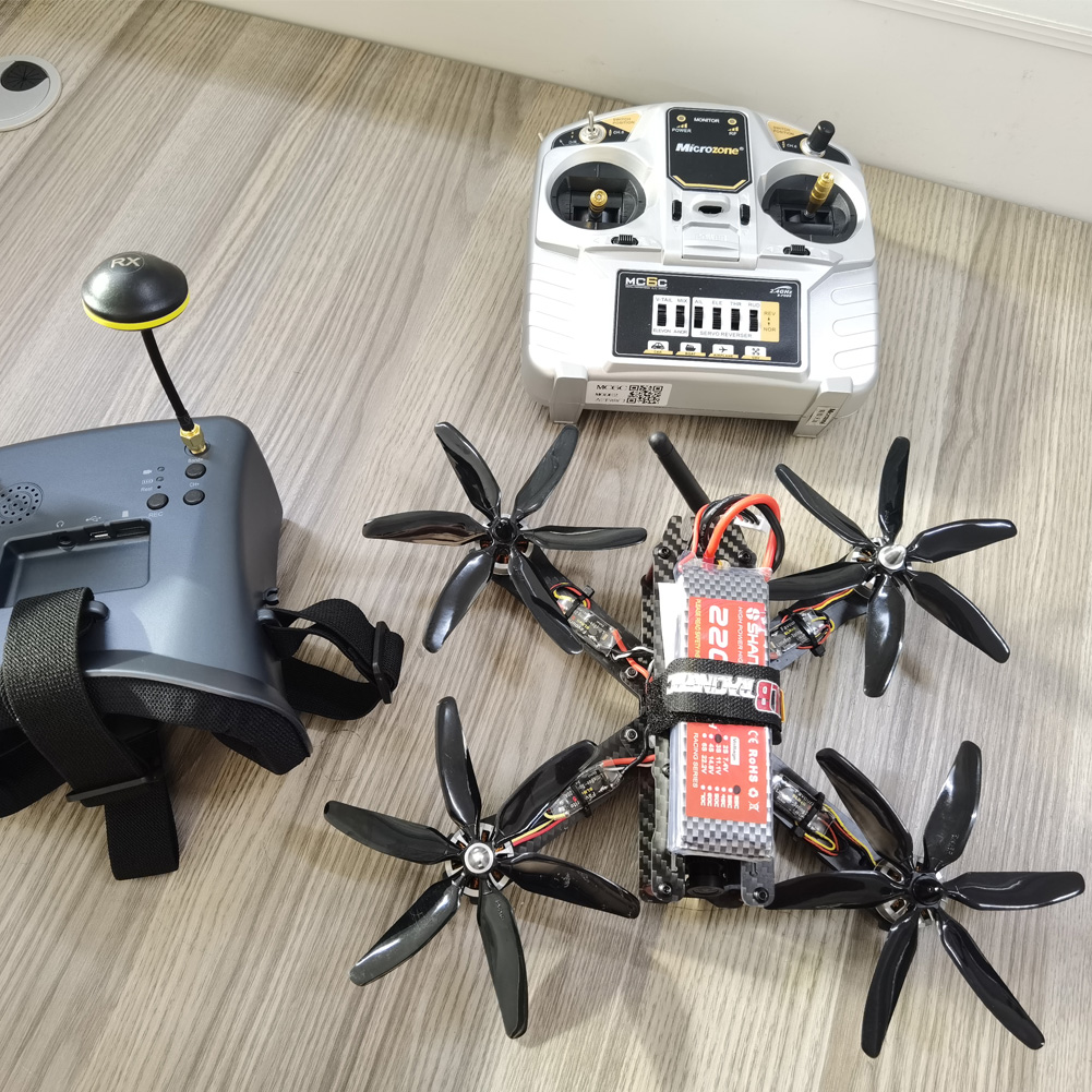10szt 504060   5x4x6 6-łopatko – Drone Kit Build Yourself recenzja i cena