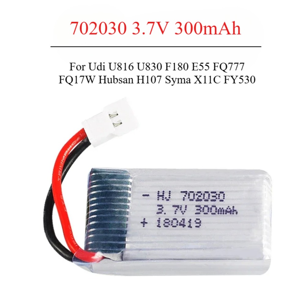3.7V 300mAh Lipo Battery U816  – Drone Kit Beginner recenzja i cena