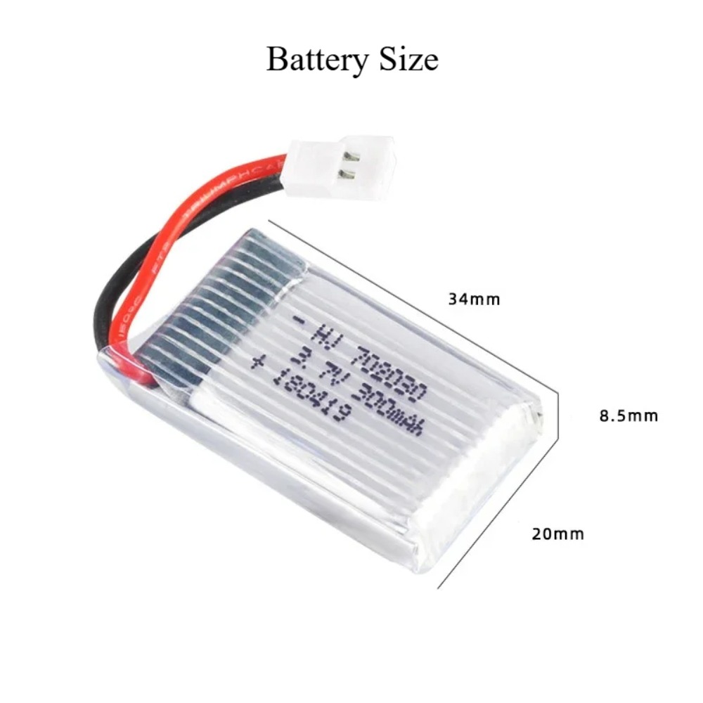 3.7V 300mAh Lipo Battery U816  – Drone Kit Beginner recenzja i cena